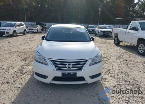 2013 Nissan Sentra Sv из США, поврежденный, VIN 3N1AB7AP5DL764943